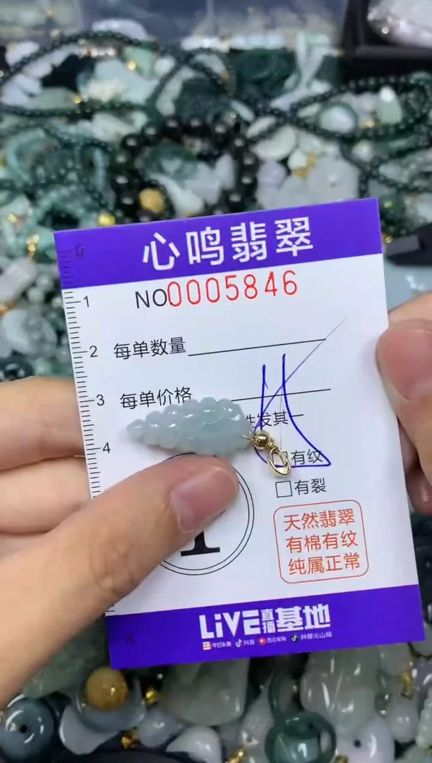 【闪购商品】翡翠颈饰未镶嵌闪购005846