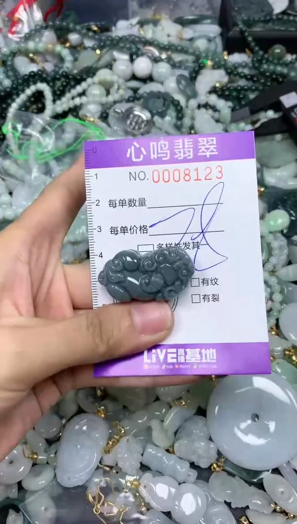 【闪购商品】翡翠颈饰未镶嵌闪购008123