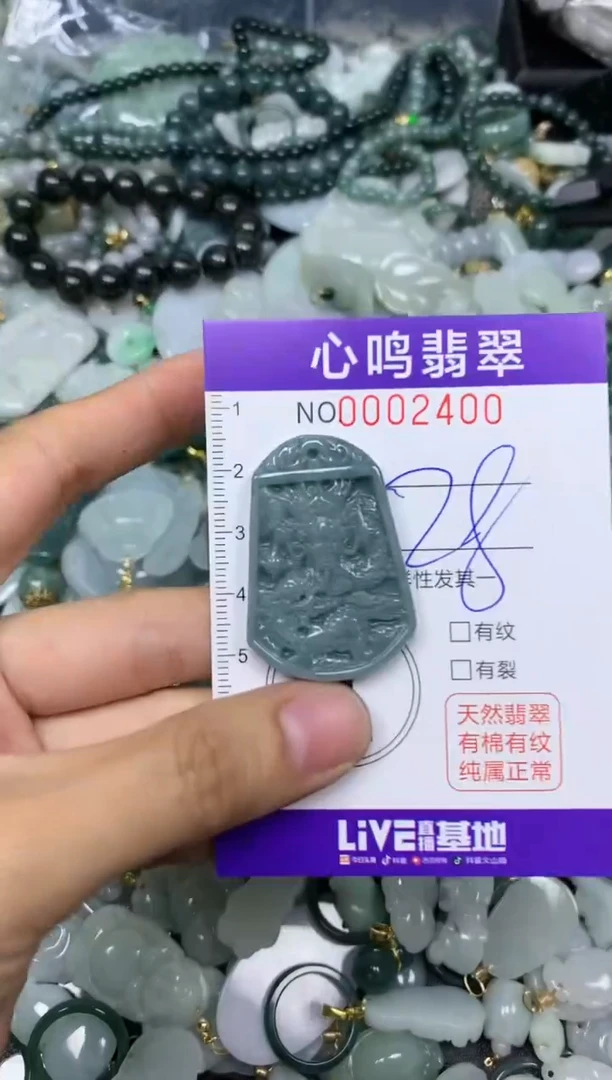 【闪购商品】翡翠颈饰未镶嵌闪购002400