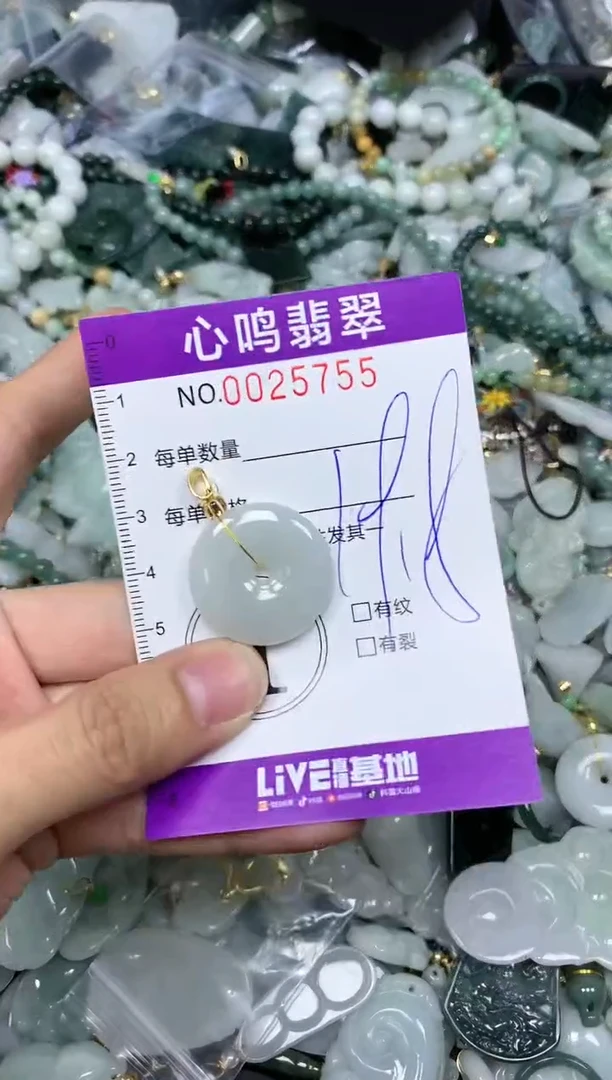 【闪购商品】翡翠颈饰未镶嵌闪购0025755