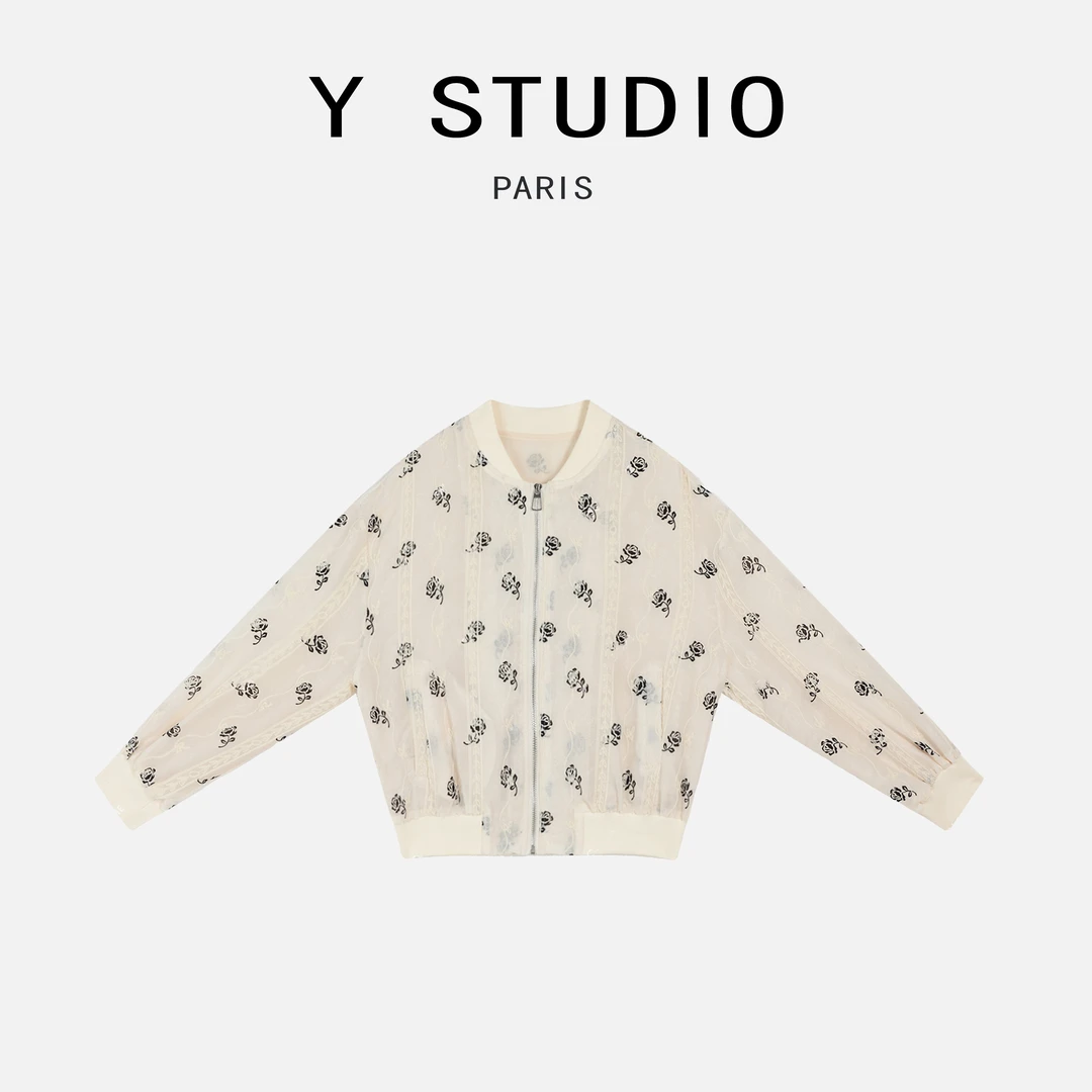 【大妮专属】【花蕾】蕾丝双层提花植绒花蕾图案设计轻奢外套HZ