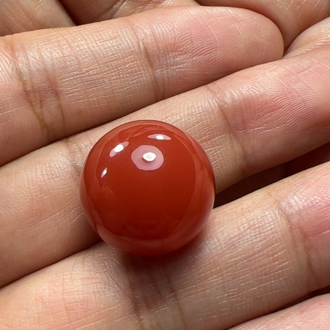 【闪购商品】南红玛瑙珠子未镶嵌文*