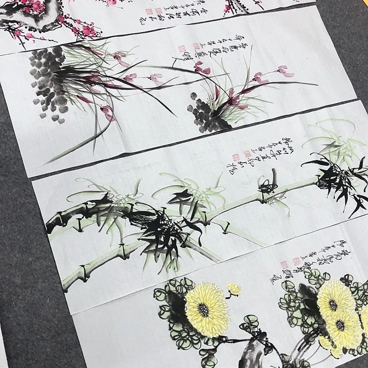 年画作品多次被省