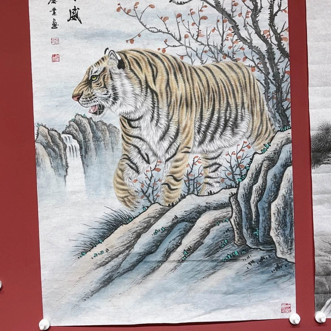 【闪购商品】绘画虎