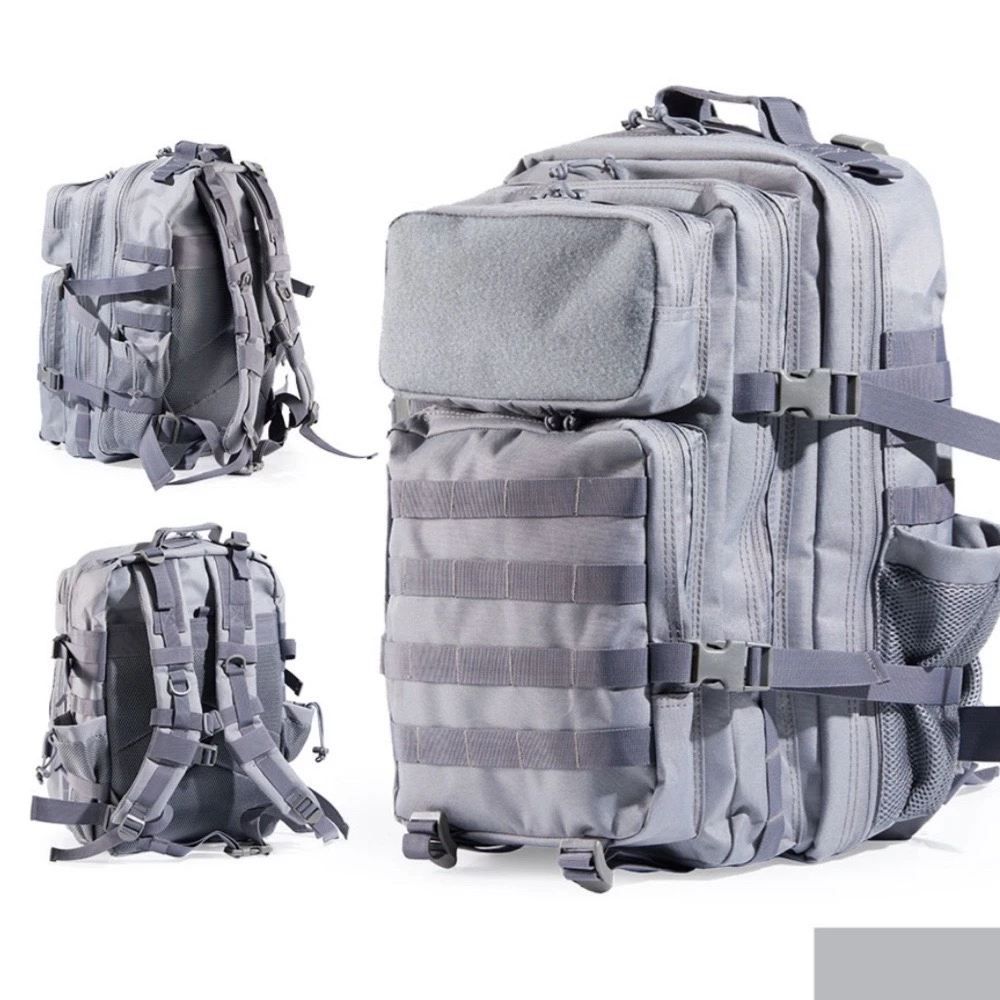 多功能男士双肩背包加厚防泼水户外大容量野外徒步登山旅行背包