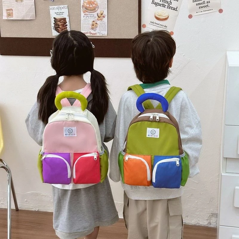 幼儿园儿童书包2024新款卡通男女童宝宝超轻双肩包小学生出游背包
