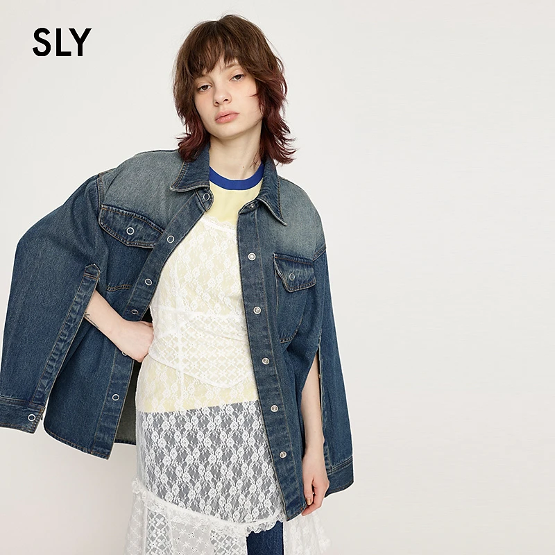 2025复古做旧OVERSIZE设计感牛仔外套030HSA10-2300