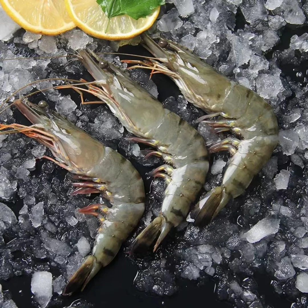 活冻黑虎虾3040规格3斤装海捕金刚虾个大肉肥