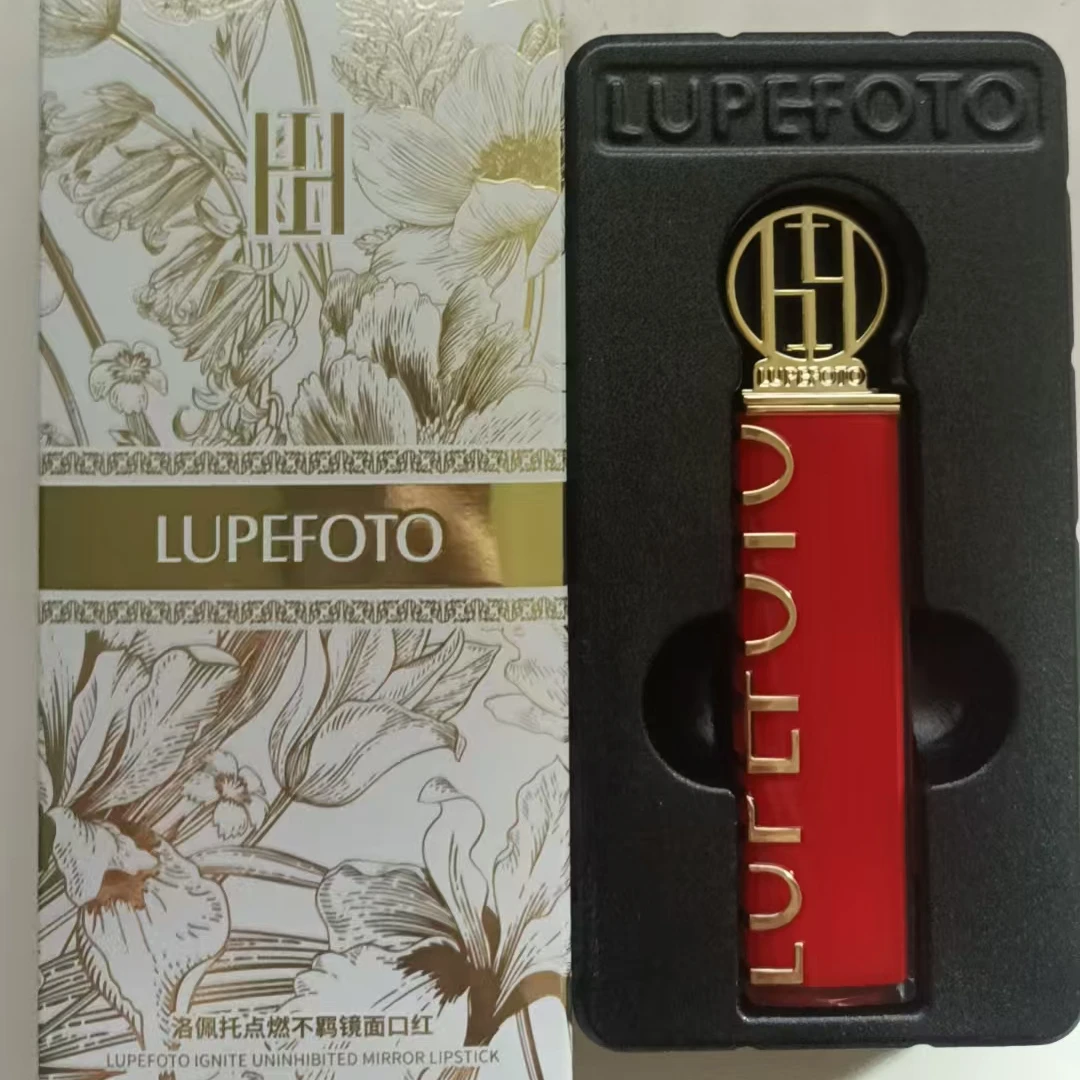 洛佩托玫瑰精油变色唇膏+罗佩托点燃不羁镜面口红