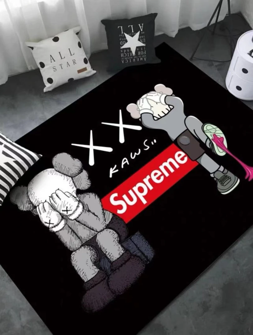 网红芝麻街客厅大地毯地垫吸水防滑