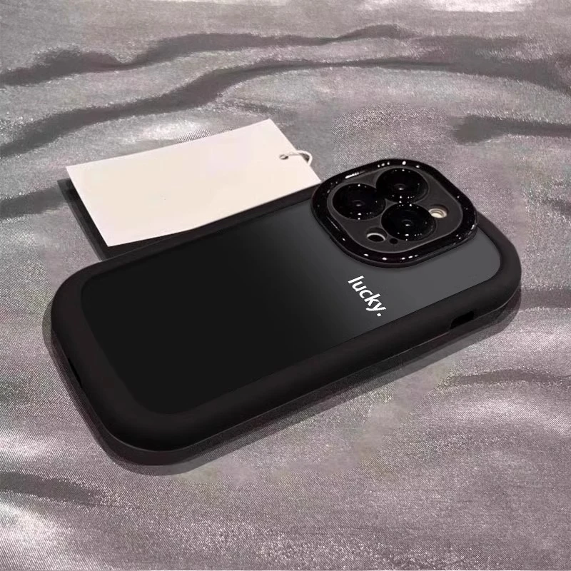 【进口硅胶】适用苹果15promax手机壳新款彩绘iphone14pro简约渐变p