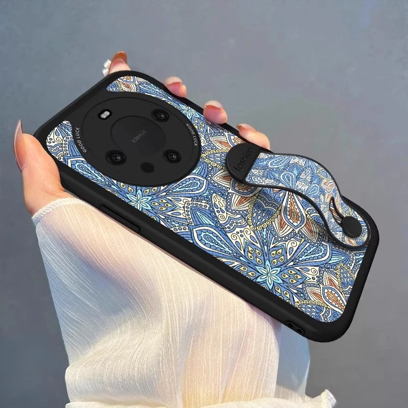 腕带图腾适用华为Mate70Pro手机壳Mate60国潮pura70pro情侣p70por