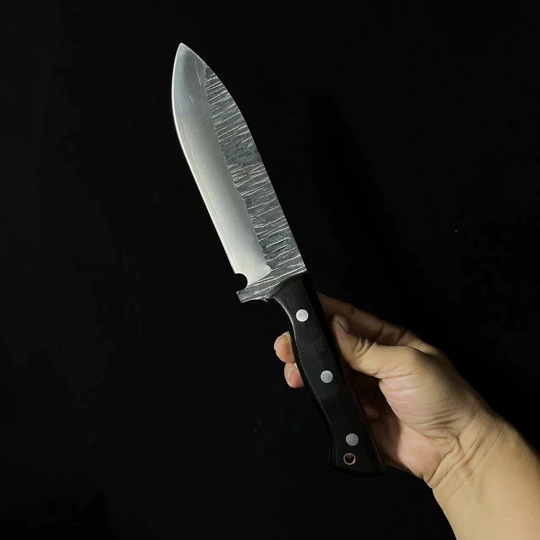 老布锻打面BG-42夹钢中末日斩切刀