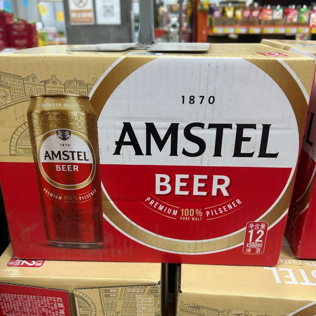 红爵啤酒500ml*12罐