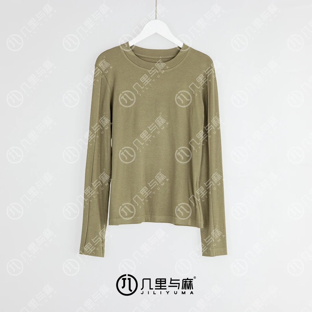 （几里）静安-打底卫衣时尚圆领秋季 衣长58 胸围96 1080202