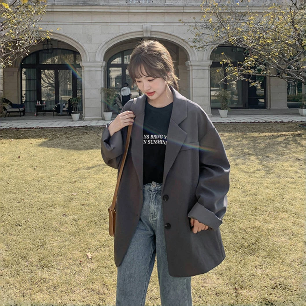 断码捡漏~半岛舞会 / 气质百搭西服外套4129花契200斤胖mm