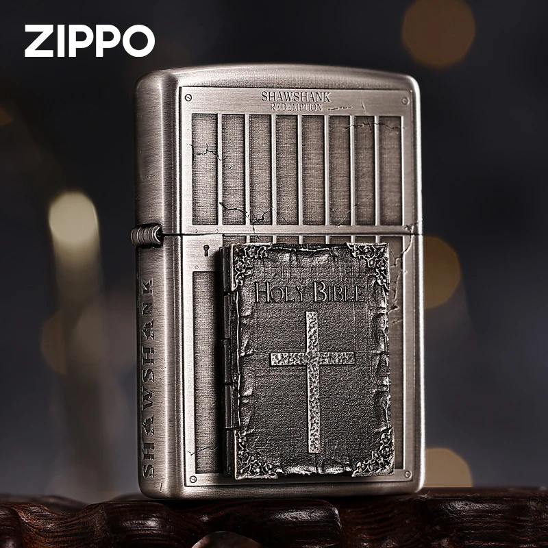 ZIPPO打火机肖申克的救赎男士送礼收藏电影原装DYH1X1