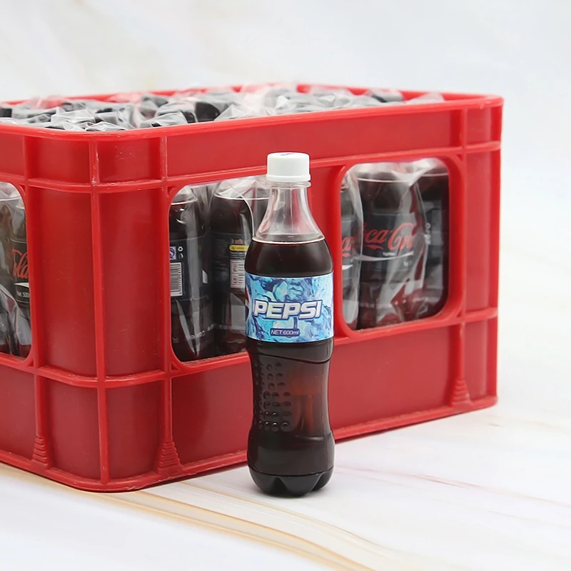 迷你可乐明火打火机创意充气打火机