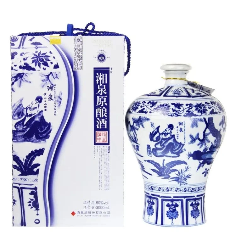酒鬼2022年酒鬼湘泉青花原酿60度馥郁香型白酒3L60度3L