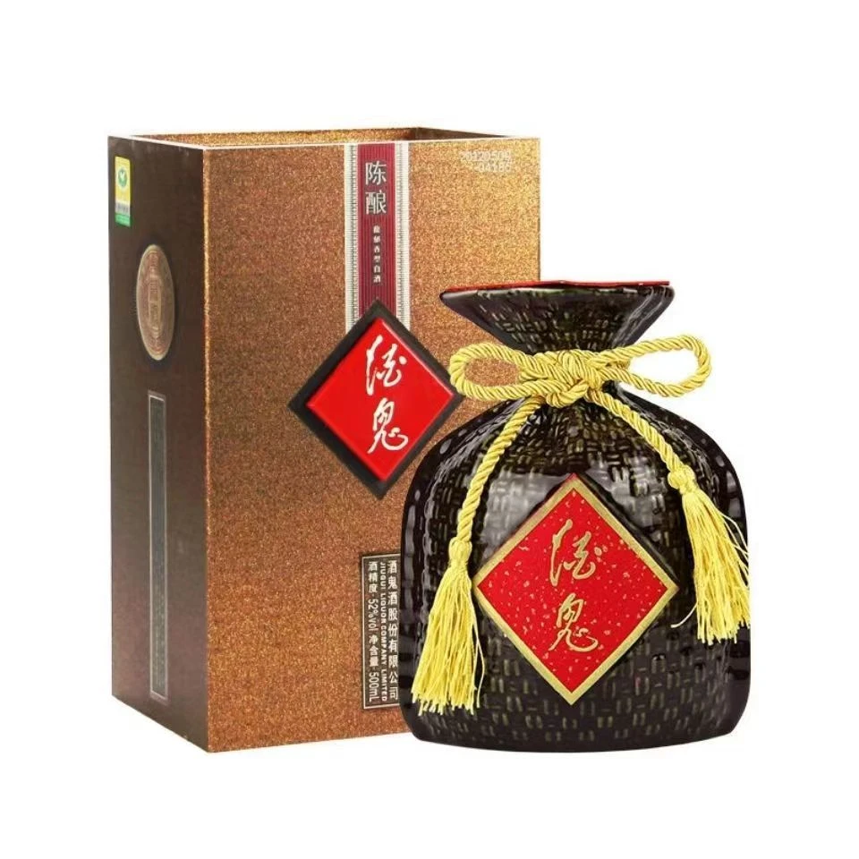 酒鬼2014年陈酿酒鬼酒馥郁香型纯粮食白酒52度500ml
