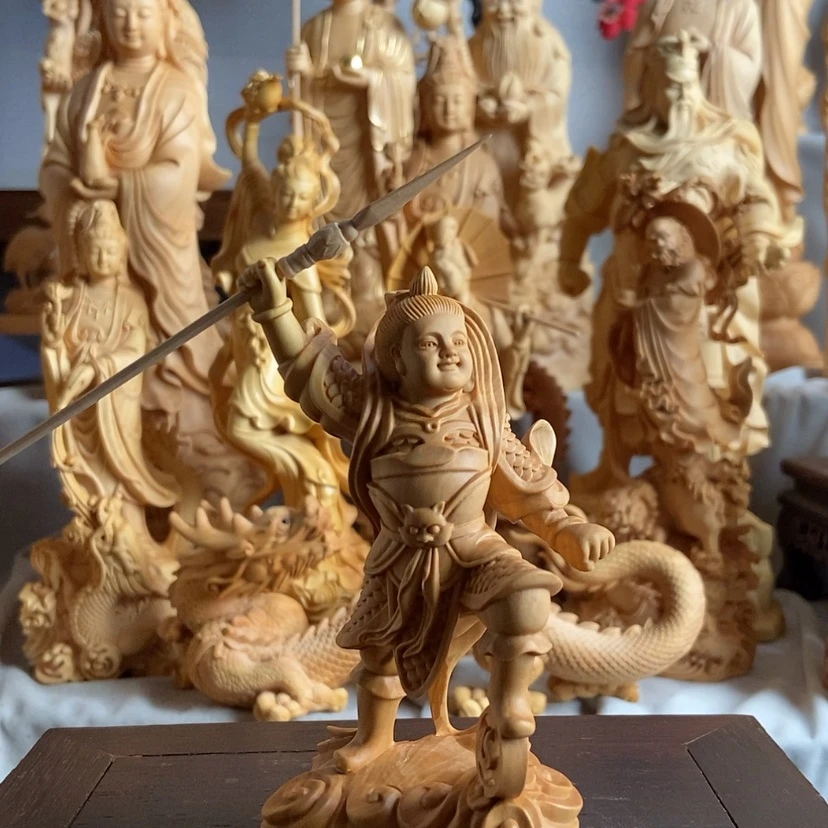 【闪购商品】黄杨木哪吒