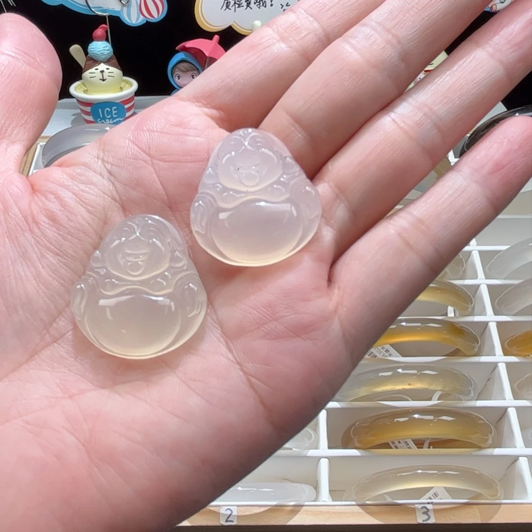 玛瑙/玉髓吊坠(不含链)未镶嵌多样性发一个