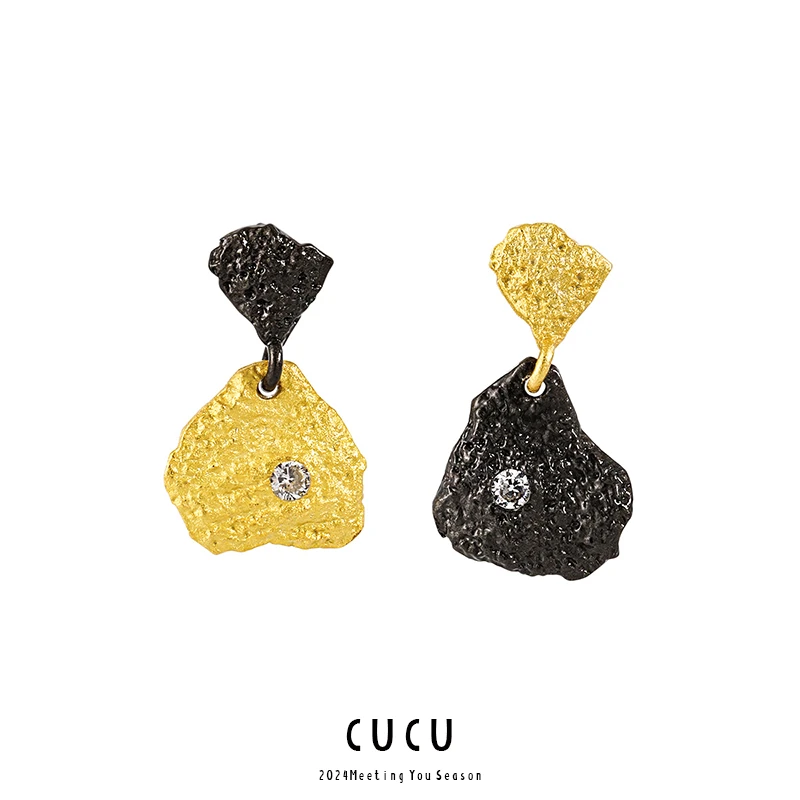 925银耳饰 CY2121【黑金时代】CUCU 耳饰