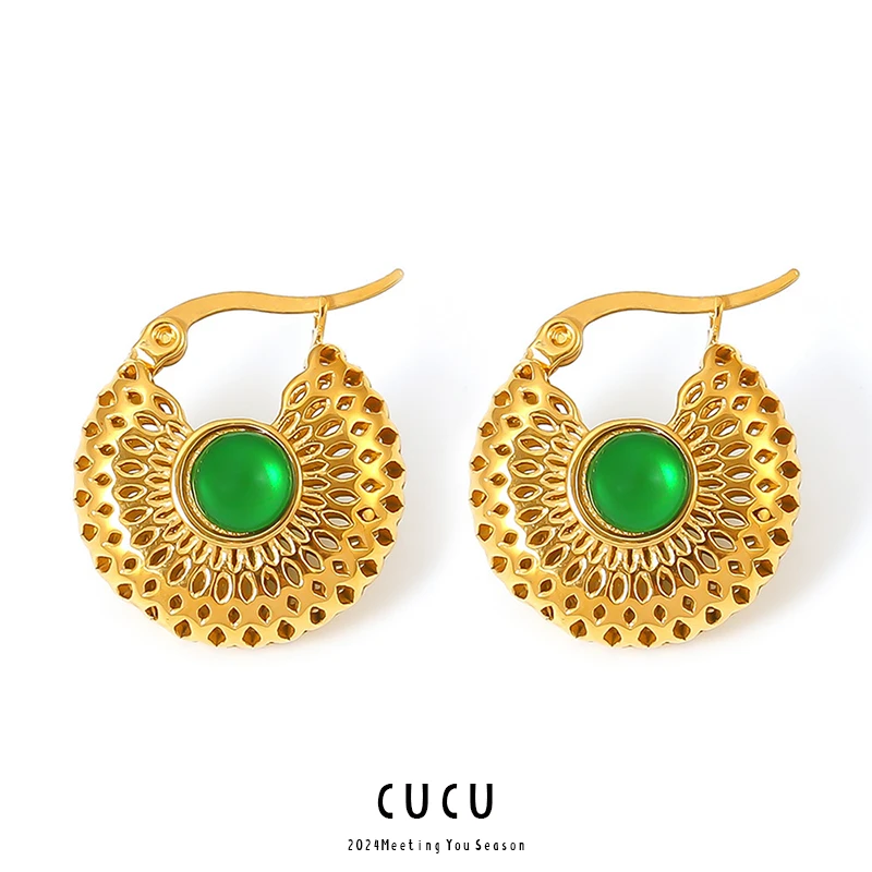 钛钢耳饰 TG2106【赫拉】CUCU 耳饰