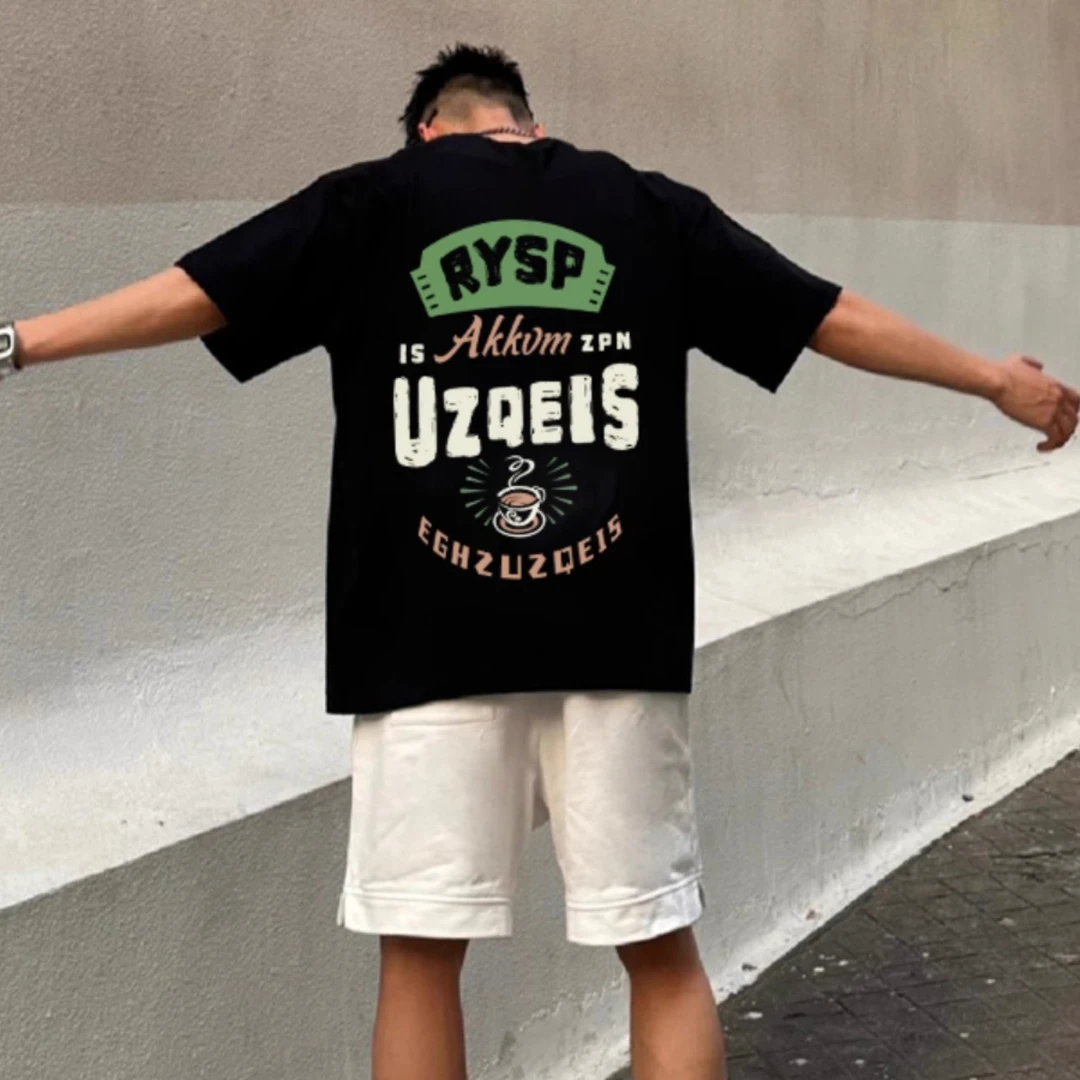 100%纯棉短袖T恤男装夏季宽松大码80-300斤美式ins潮牌半袖上衣服