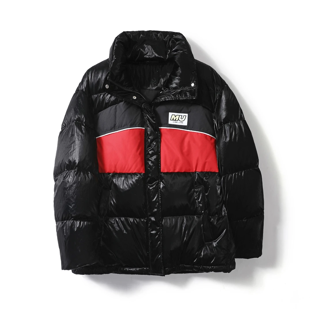 特LISA.LISA高篷90绒！抗风防污撞色加厚羽绒服 W8205 女装 C90 E