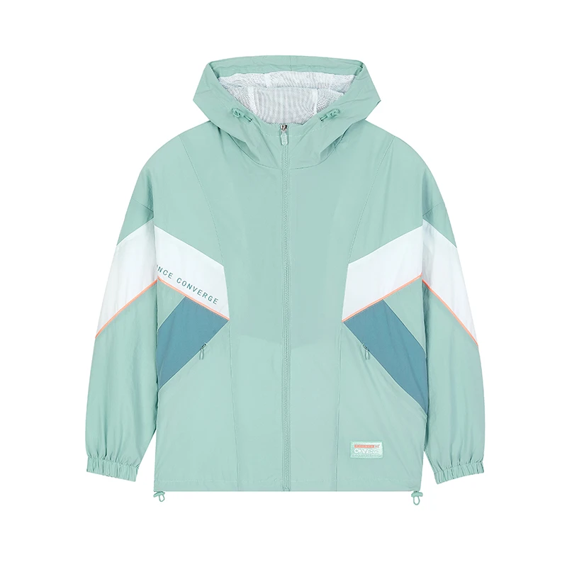 361度女子春秋季户外通勤运动休闲开衫外套风衣562234003A-4