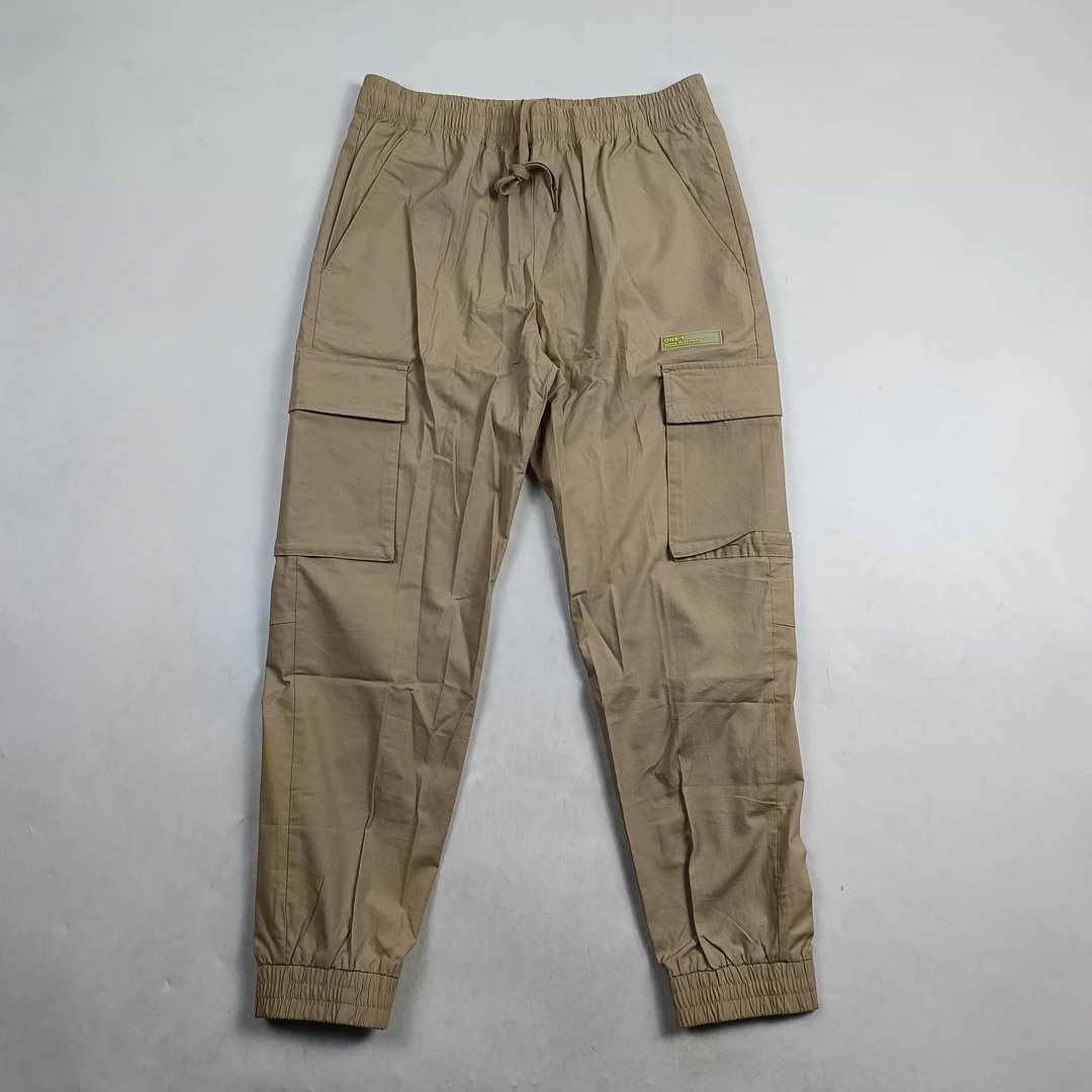 361度生活系列男子潮流户外通勤百搭简约休闲九分裤552029708-2