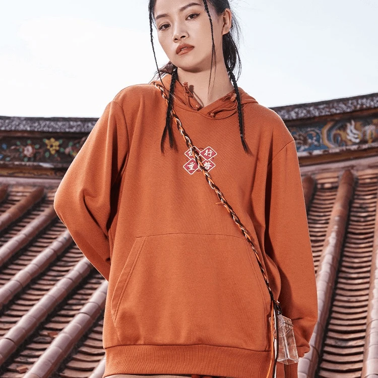 361度运动卫衣男综训系列连帽套头卫衣长袖男女同款上衣552134822