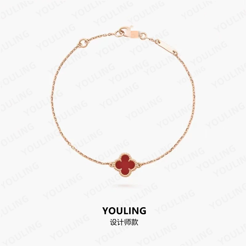 YOULING/柚琳 单花四叶手链