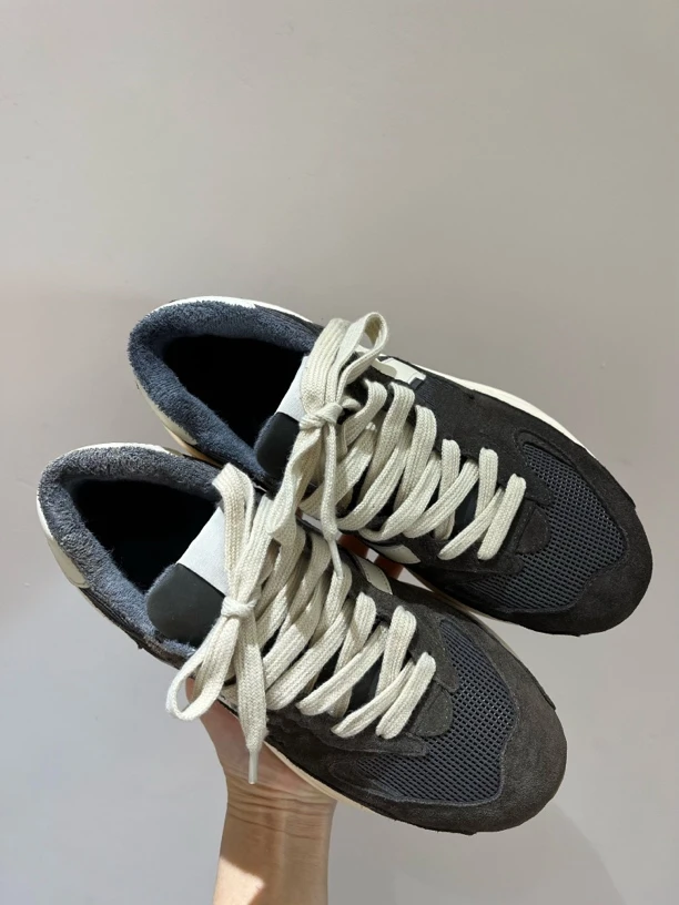 特价断码厚底系带休闲鞋