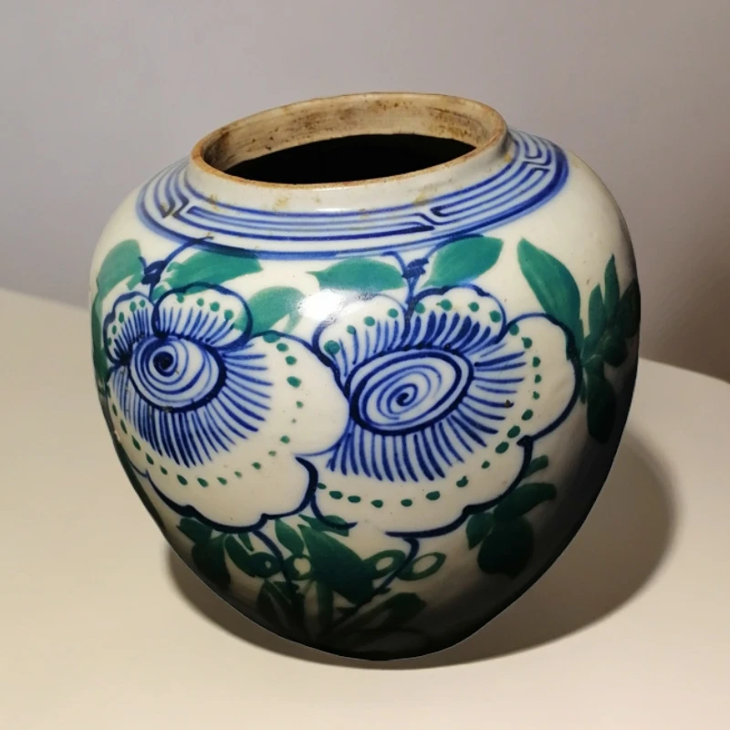 清  青花瓷 罐 全品