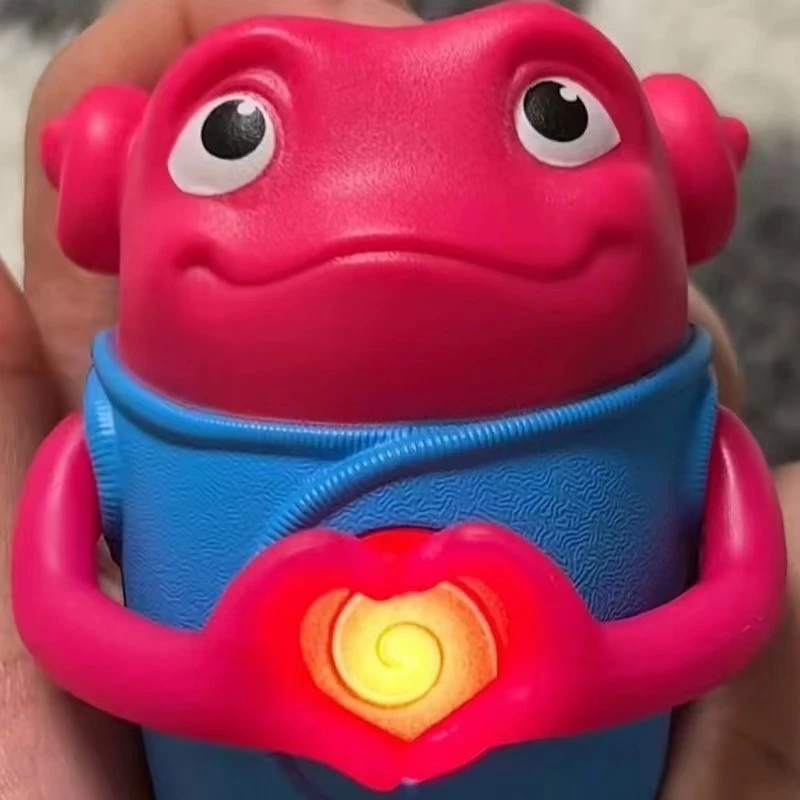 疯狂比心外星人diy礼物送女友男友创意网红玩具生日礼物可爱人偶