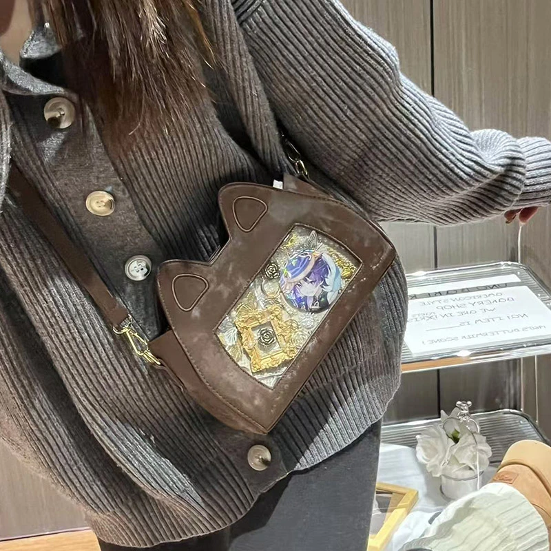 简约可爱时尚包包女2025新款潮流百搭洋气痛包小众复古斜挎包