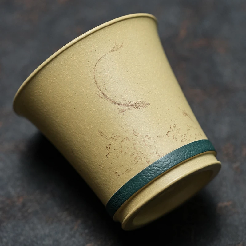 杯研所 | 藏品集 | 鱼悦 储亚军 天王杯 本山段泥 175cc 主人杯