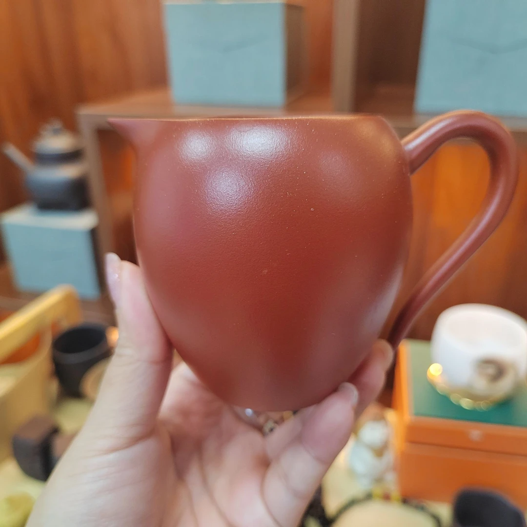 美人肩公道杯大红袍