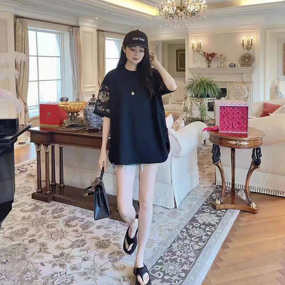 珂瑞姿T003夏装新款新中式国风休闲百搭T恤