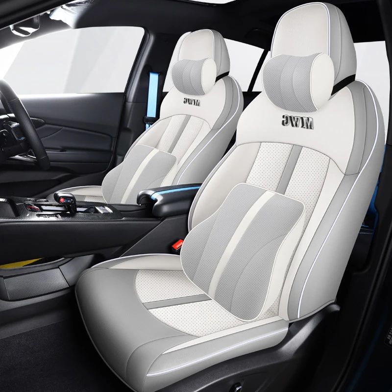 广汽传祺影豹汽车座套四季通用全包围坐垫夏季透气皮改装座椅套垫