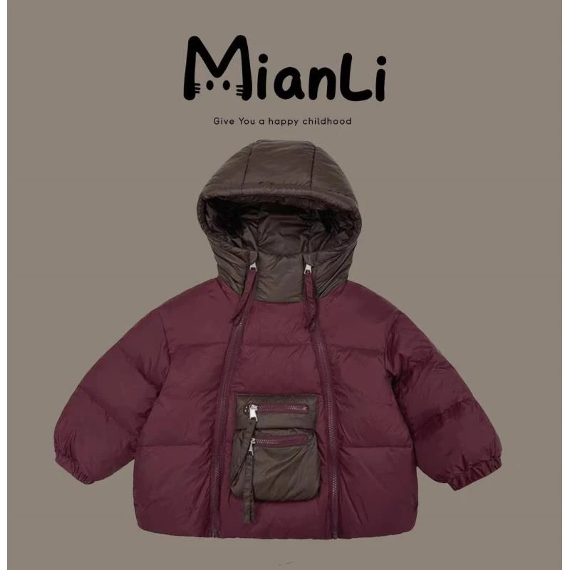 【XT0115】儿童中性风冬季韩版时尚洋气棉服