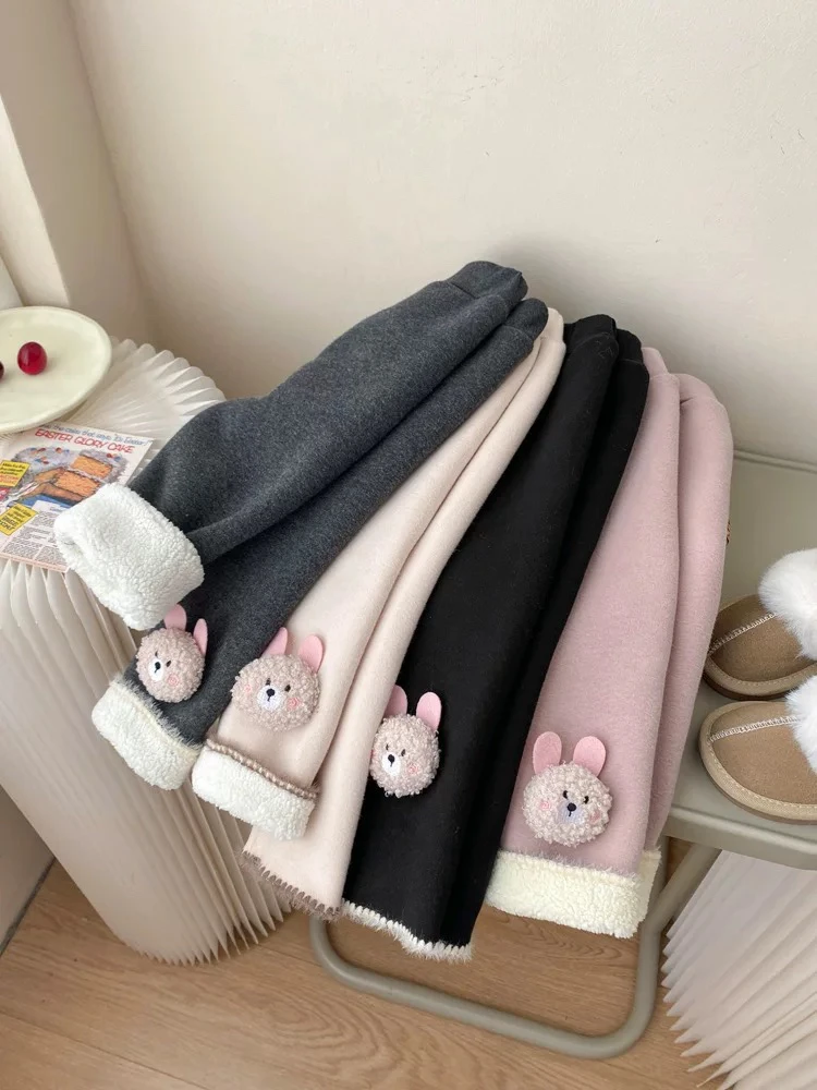 女童加绒加厚兔耳朵（直播间为准）