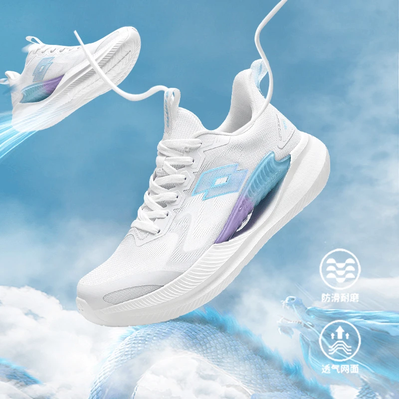 LOTTO/乐途夏季透气网面软底百搭耐磨防滑跑鞋减震跑步鞋轻便跑鞋
