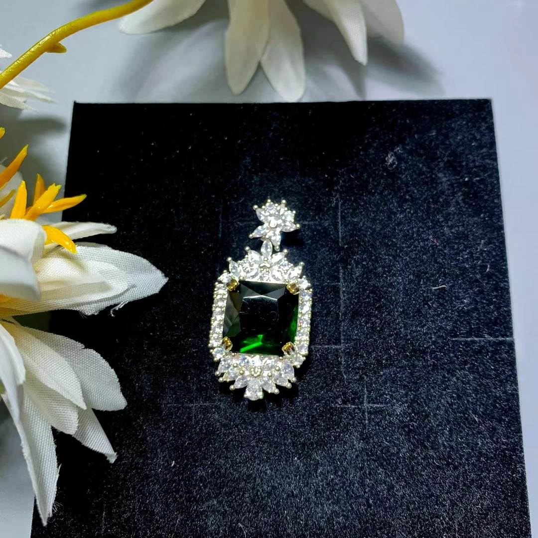 吊坠  【私人定制】收藏级轻奢绿色时尚百搭精致HDZ093