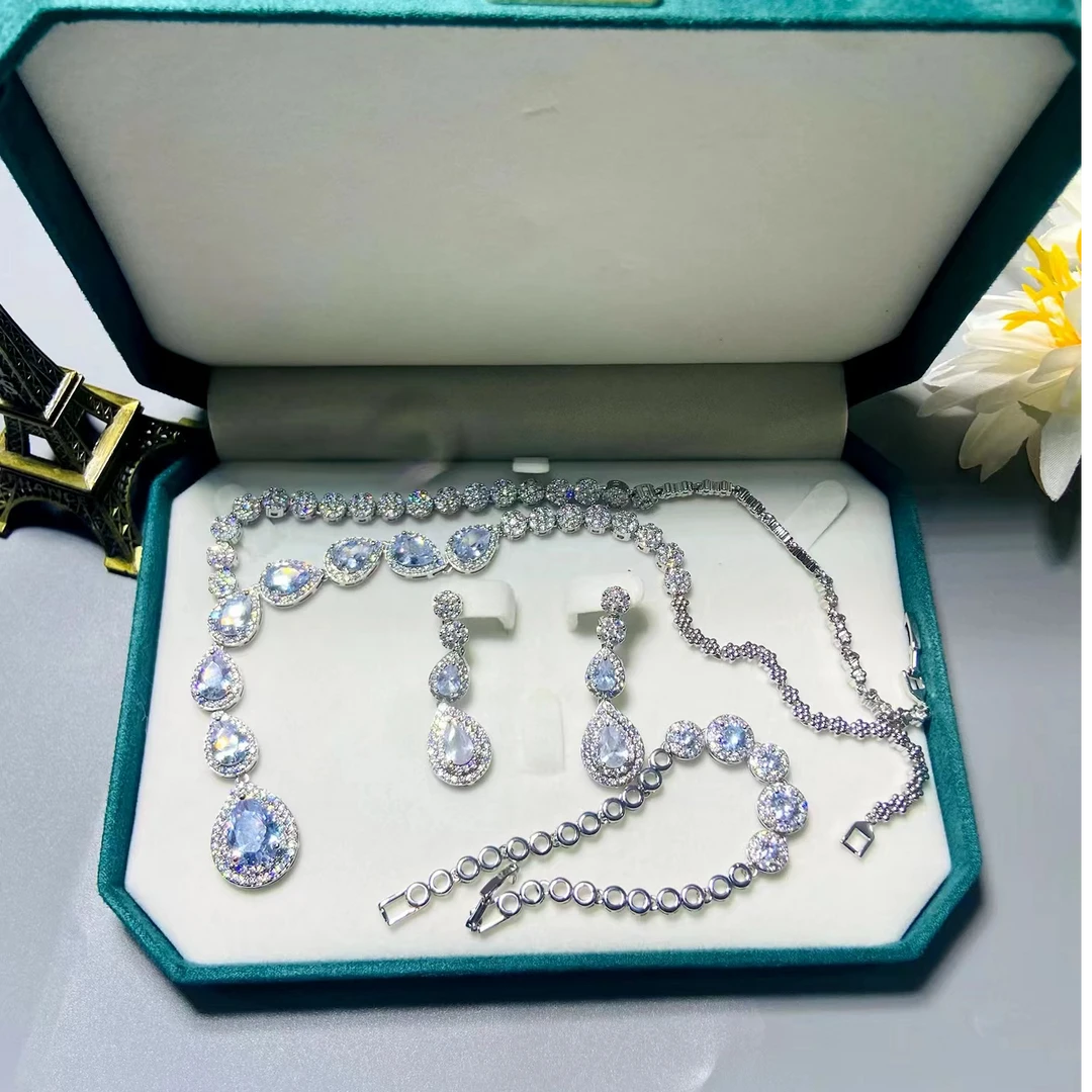 吊坠 【私人定制】收藏级轻奢镶嵌时尚手链吊坠耳饰HT016