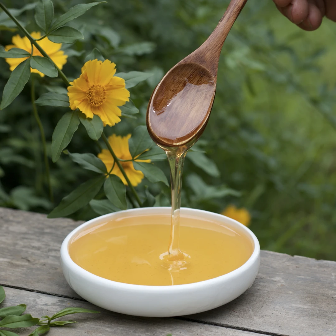 【假一赔十】农家土蜂蜜枣花蜜自然成熟封盖蜜