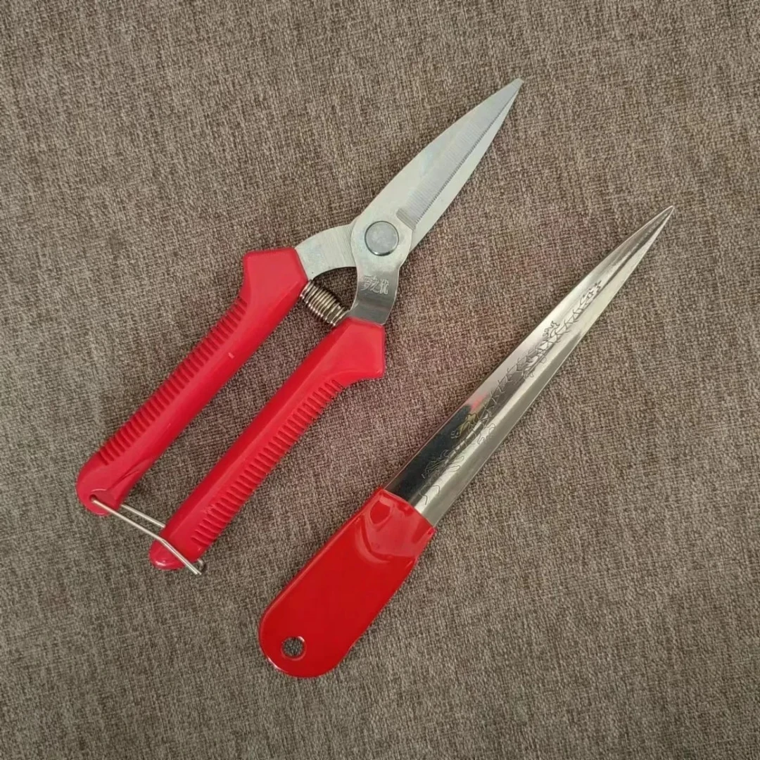 编藤工具挑刀 穿藤撬刀 户外藤椅编织工具 剪藤条剪刀一整套