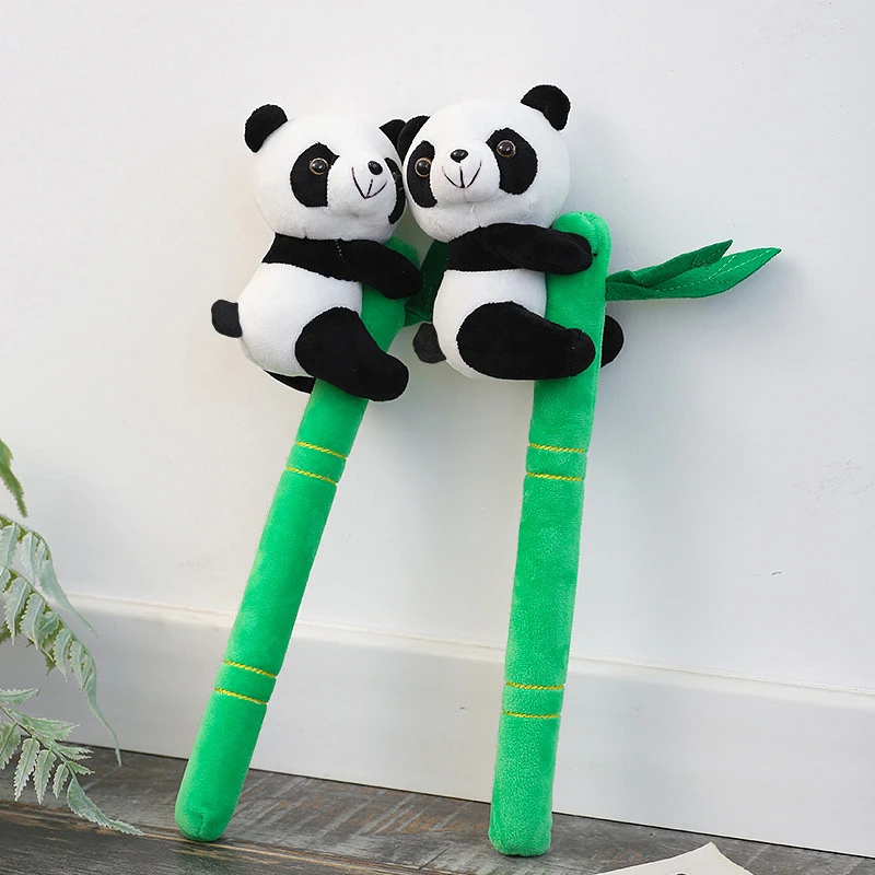 抱竹子熊猫布娃娃脸蛋尺寸熊猫按摩棒父亲节儿童节情侣玩偶